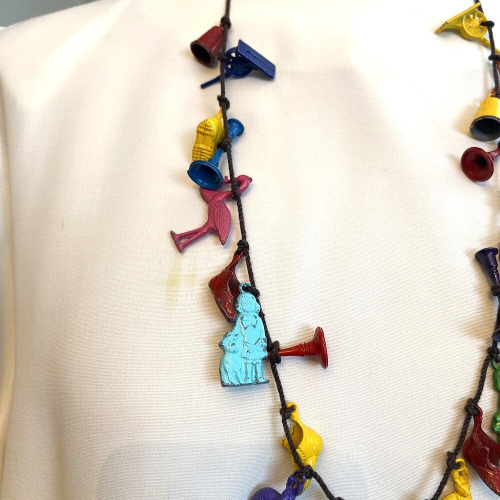 Festive Multi-Pendant Charm Necklaces - Picture 5 of 7